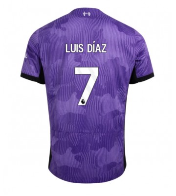 Maillot de foot Liverpool Luis Diaz #7 Troisième 2023-24 Manches Courte